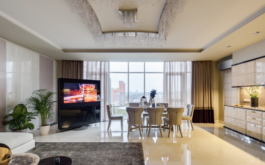 Art-deco show-flat in Kyiv